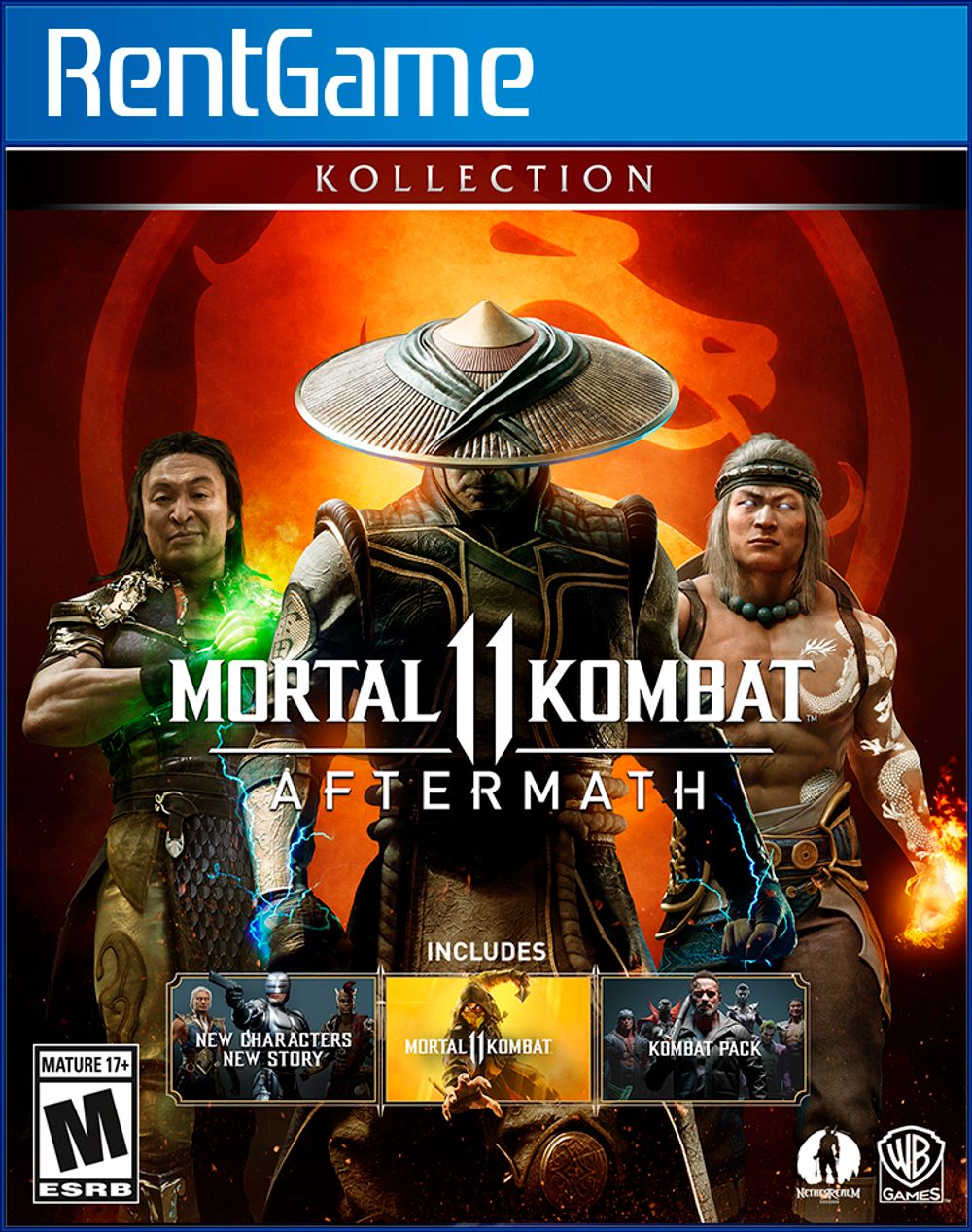 Аренда и прокат Mortal Kombat 11: Aftermath Kollection для PS4 | PS5