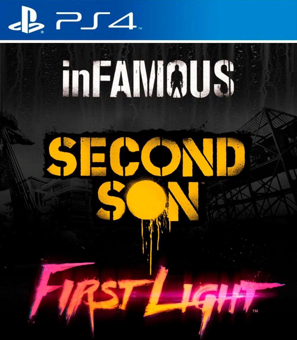 Аренда и прокат inFAMOUS: Второй сын + inFAMOUS: Первый свет для PS4