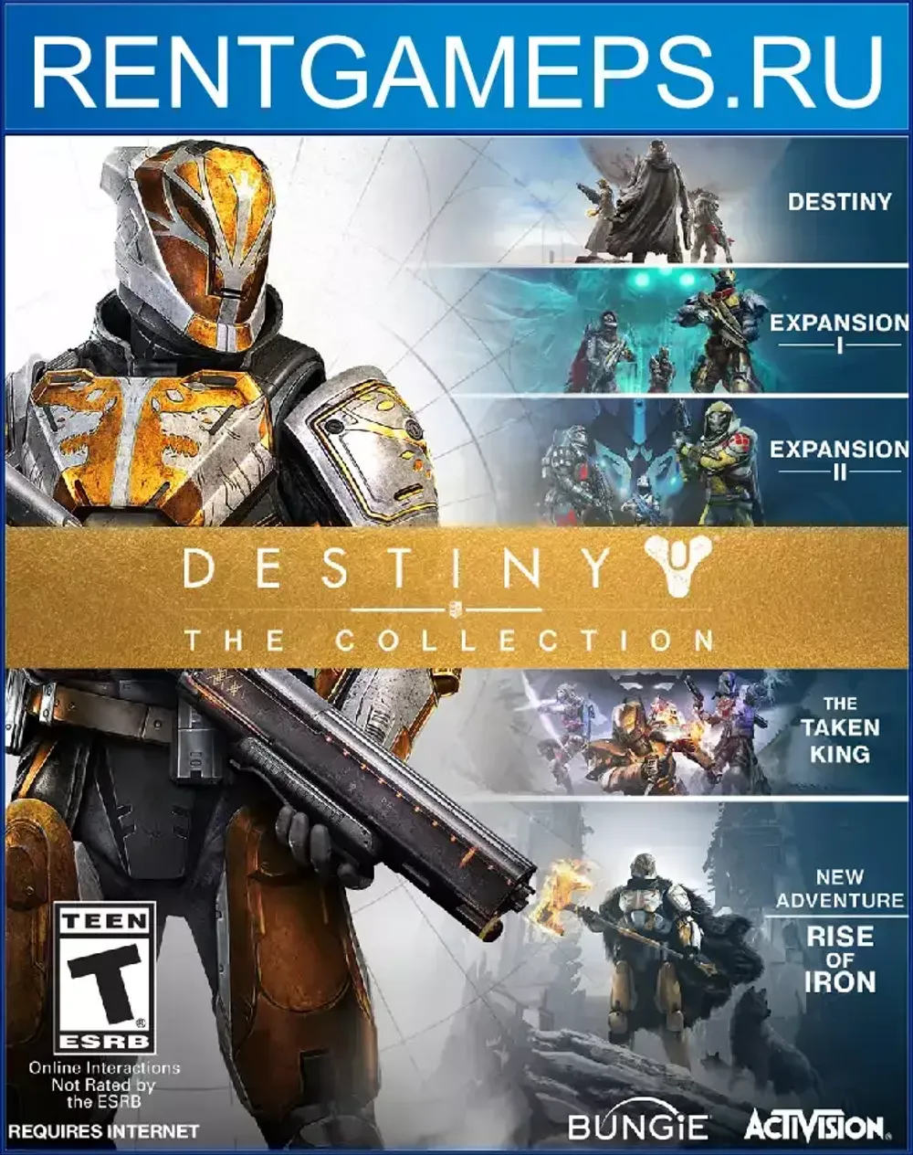 Аренда и продажа Destiny – The Collection для PS4 PS5