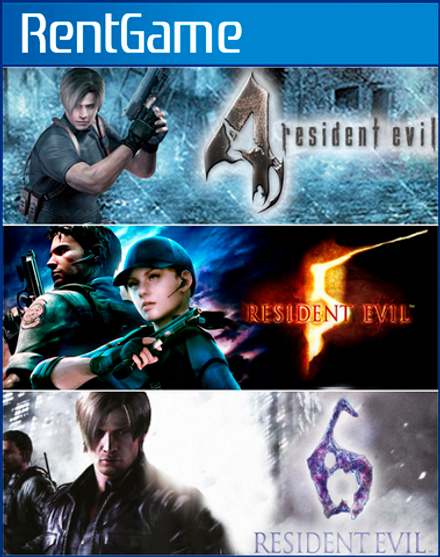 Набор Resident Evil «3 в 1» PS4 | PS5