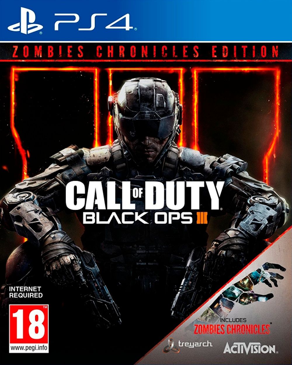 Аренда и прокат Call of Duty: Black Ops III - Zombies Chronicles для PS4