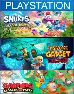 COOP bundle 21: The Smurfs - Village Party, Inspector Gadget, Garfield Lasagna Party PS4 | PS5