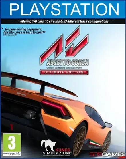 Assetto Corsa Ultimate Edition (Все DLC) PS4 | PS5