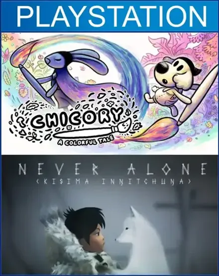 COOP bundle 19: Never Alone Arctic Collection + Chicory: A Colorful Tale PS4 | PS5
