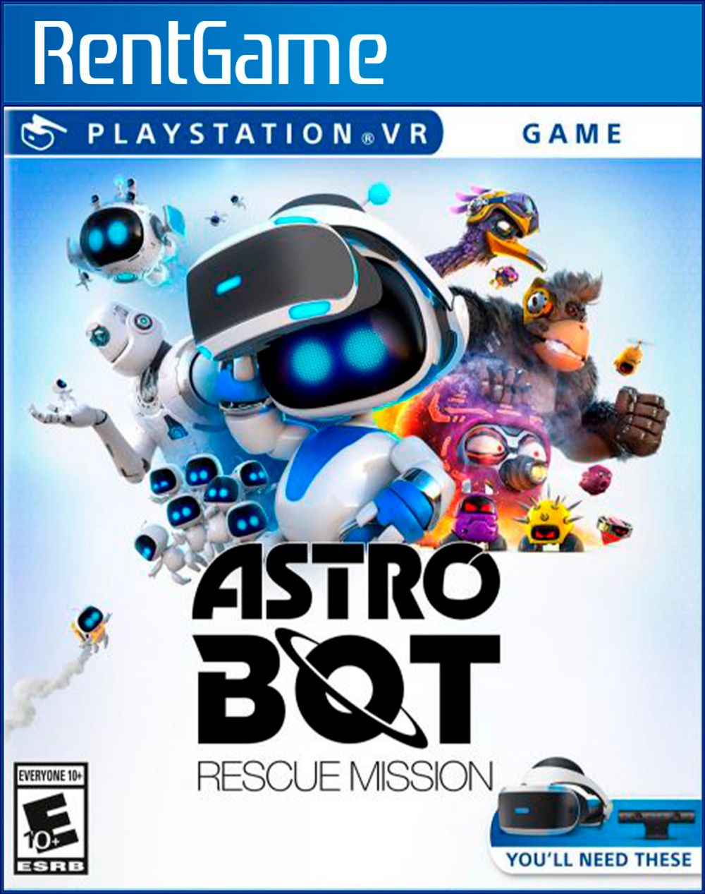 Аренда и прокат ASTRO BOT Rescue Mission VR для PS4 | PS5