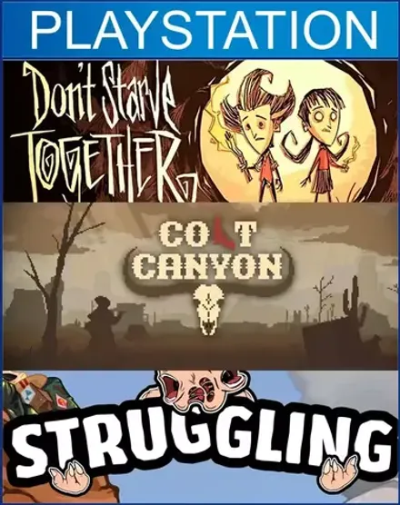 COOP bundle 18: Don't Starve Together: Console Edition + Colt Canyon + Struggling  PS4 | PS5