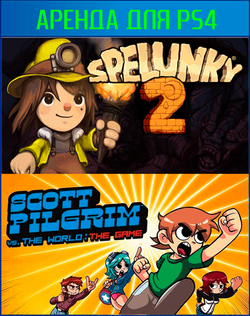 COOP bundle 15: Spelunky 2 + Scott Pilgrim vs. The World: The Game – Complete Edition PS4 | PS5