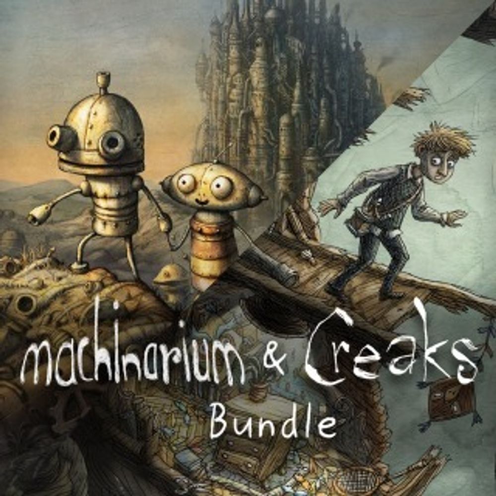 Аренда и прокат Machinarium + Creaks Bundle для PS4 и PS5