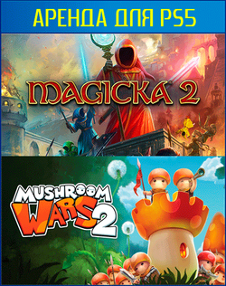 COOP bundle 14: Mushroom Wars 2  + Magicka 2: Special Editions PS4 | PS5
