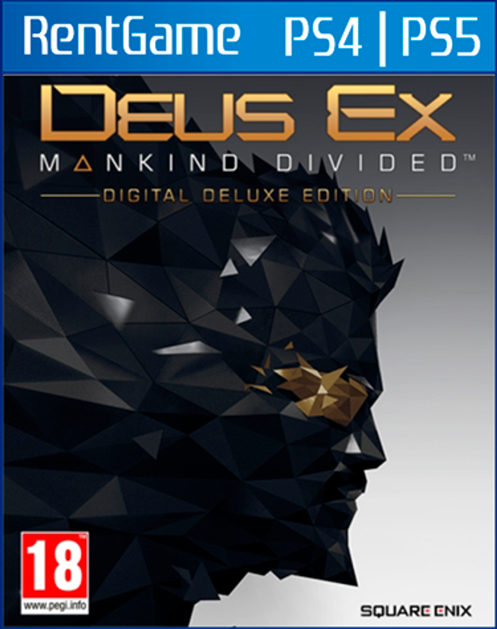 Аренда и прокат Deus Ex: Mankind Divided PS4 | PS5