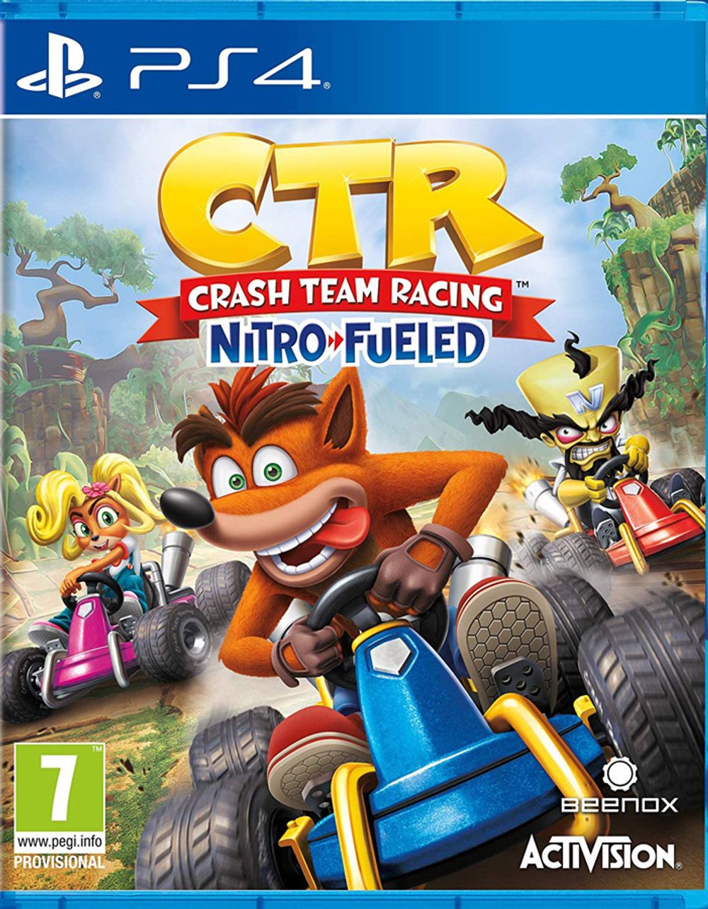 Аренда и прокат Crash Team Racing Nitro-Fueled для PS4