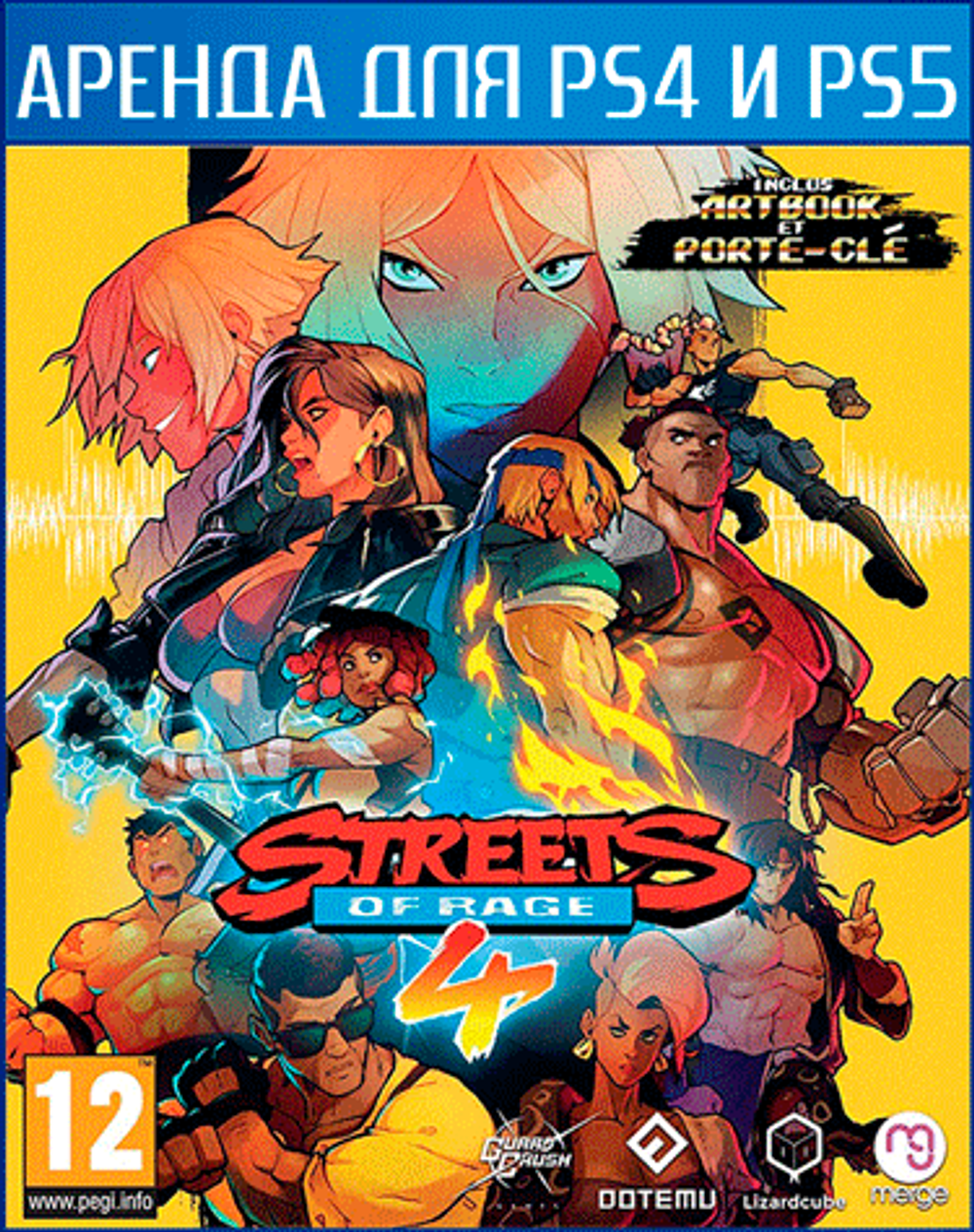 Streets of rage 4 on sale psn