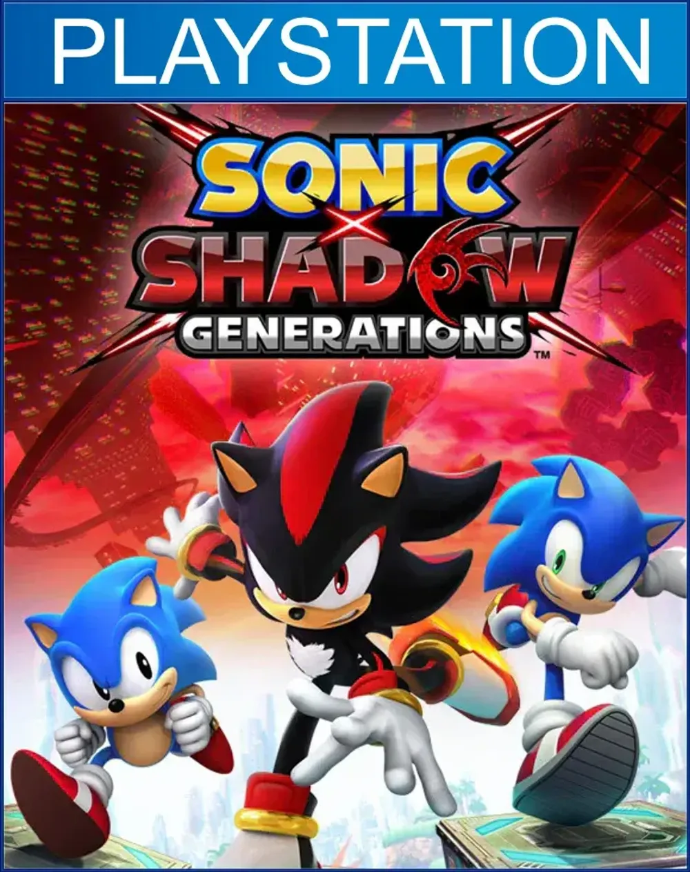 SONIC X SHADOW GENERATIONS PS4 PS5