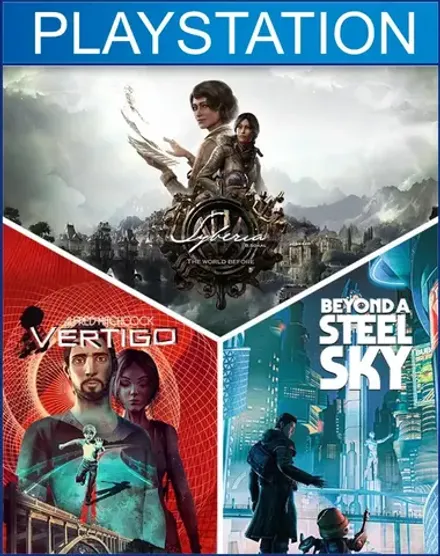 Thrilling bundle (Syberia - The World Before, Beyond a Steel Sky, Vertigo) PS4 | PS5