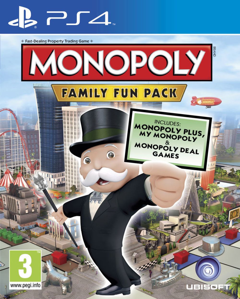 Аренда и прокат Monopoly Family Fun Pack для PS4