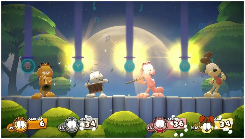 COOP bundle 21: The Smurfs - Village Party, Inspector Gadget, Garfield Lasagna Party PS4 | PS5